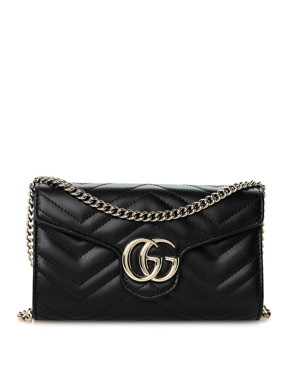 Gucci Calfskin Matelasse Gg Marmont #338464G11B
